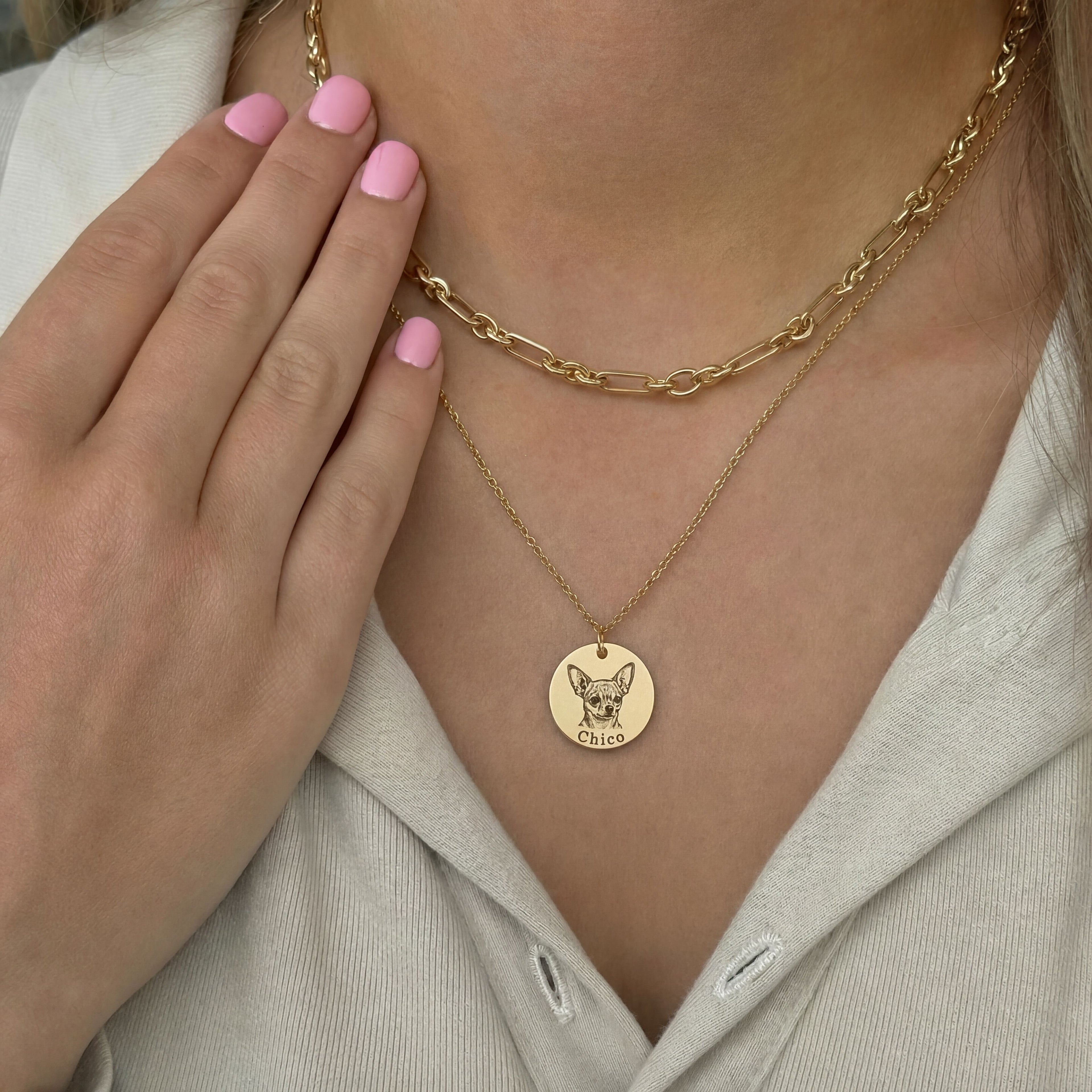 Pet Face Necklace